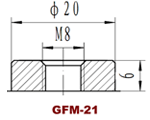 Клеммы аккумулятора GFM-21