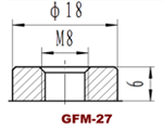 Клеммы аккумулятора GFM-27