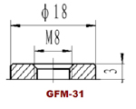Клеммы аккумулятора GFM-31